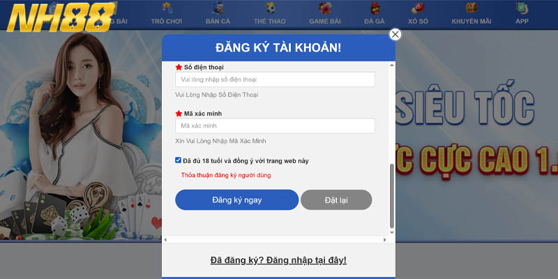  Cách đăng ký NH88 nhanh chóng chỉ với vài bước đơn giản 