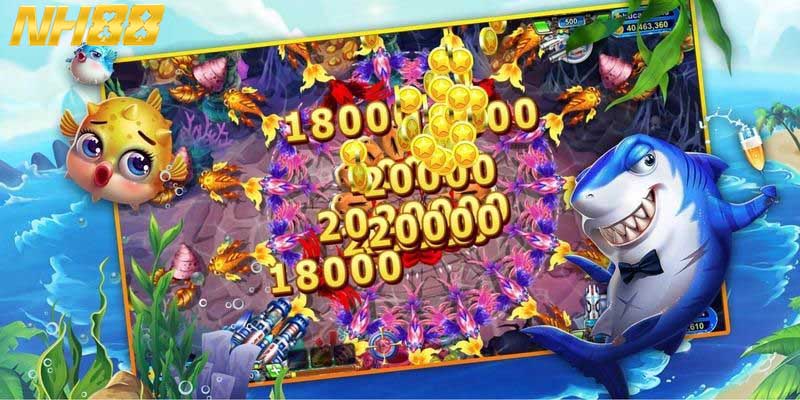 Bắn cá NH88 game giải trí hấp dẫn dành cho mọi lứa tuổi